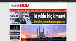 Desktop Screenshot of haber322.com