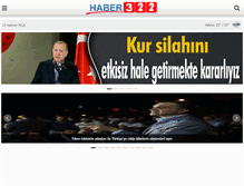 Tablet Screenshot of haber322.com